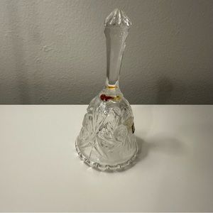 Crystal Zajecar 24 Percent Lead Vintage Crystal Hand Bell